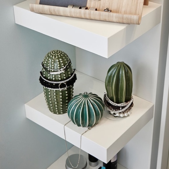 🌵Ceramic Cactus🌵Decorations Set of 3 Desert Succulent SJÄLSLIGT NWT - Picture 4 of 11